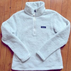 White Patagonia pullover